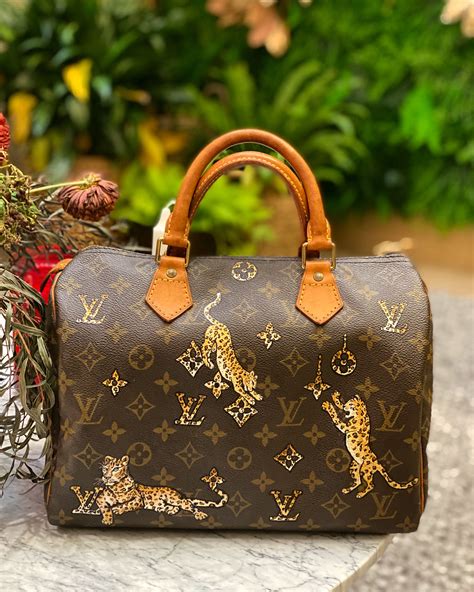 custom painted louis vuitton|hand painted louis vuitton bag.